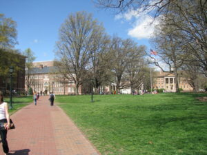 campus of UNC Chapel Hill