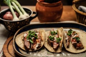 tacos on a plate