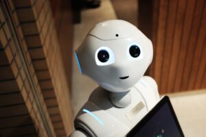 robot's face