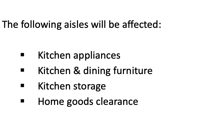 A bulleted list is displayed with a section of text. The bullet points are black squares.