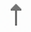 An arrow pointing up representing center tab.